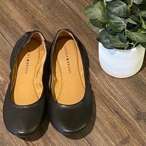 Lucky Brand black flats